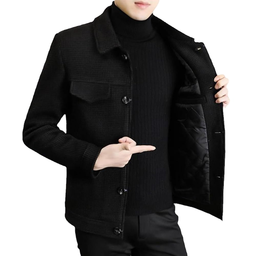 ジャケット・アウター LIDNM WOOL CHECK TRENCH COAT LIDNM】WOOL CHECK TRENCH COAT